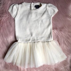 GAP White Sweater Dress